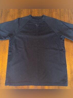Saint Potential Sweatshirt Tee Heavyweight T-Shirt Black Gothic Streetwear Small